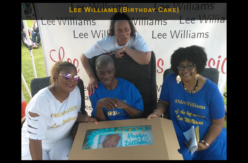 Lee Williams Birthday Cake