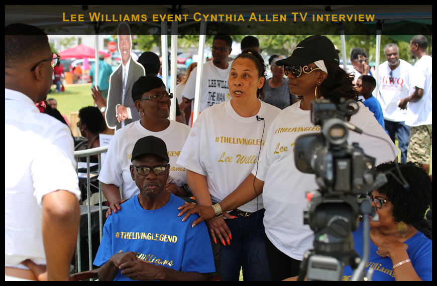 Cynthia Allen and TV Interview