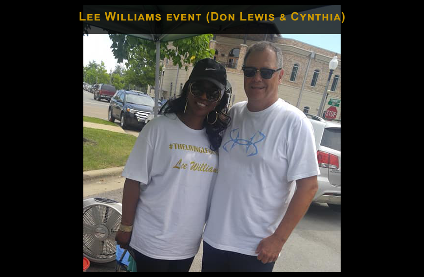 Cynthia Allen and Don Lewis