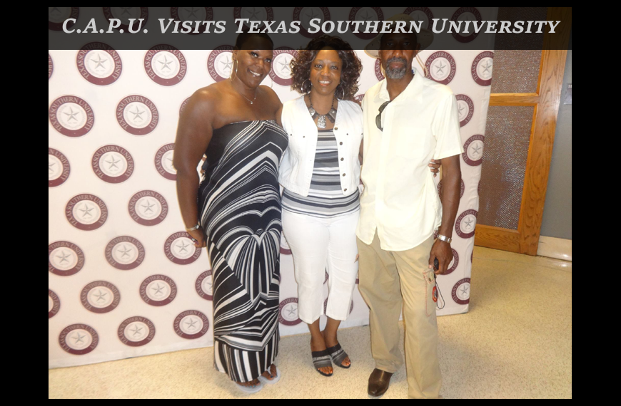 CAPU Visits Texas Southern University