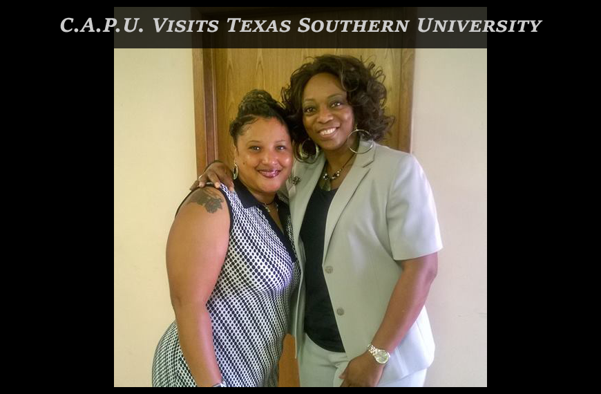 CAPU Visits Texas Southern University