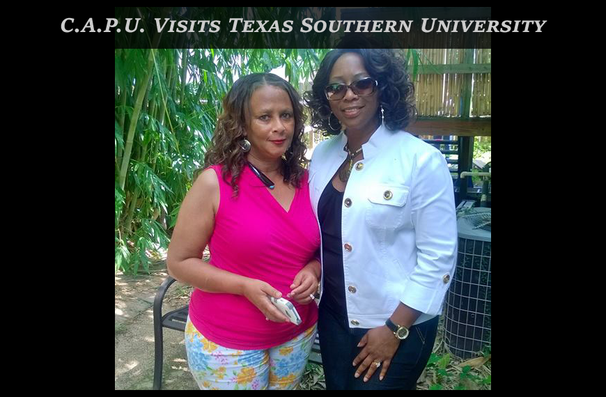 CAPU Visits Texas Southern University