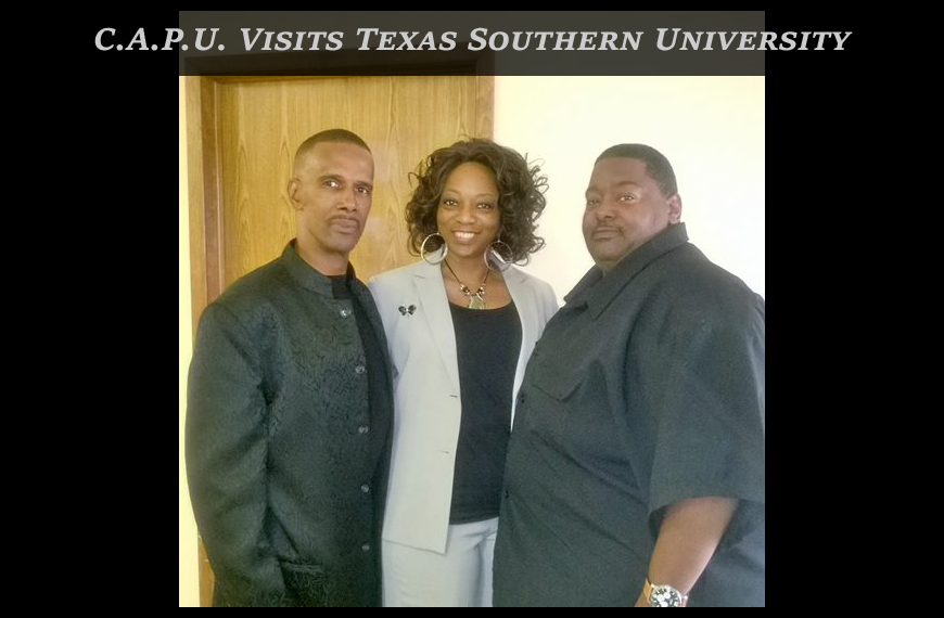 CAPU Visits Texas Southern University