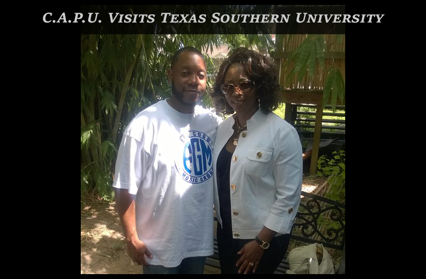 CAPU Visits Texas Southern University