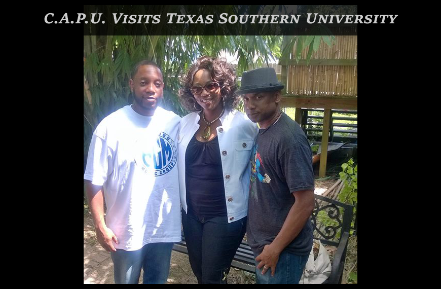 CAPU Visits Texas Southern University