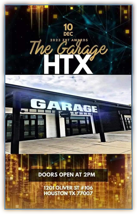 ZBT Awards 2023 The Garage